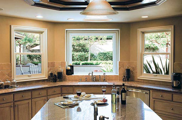 Double Hung Window for Kitchen