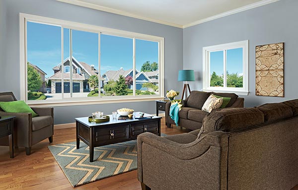 Sliding Window Installation for Living Room