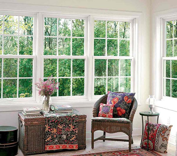 White Double Hung Window Replacement