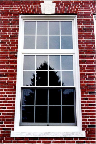 Kennebunk High School Double Hung Window