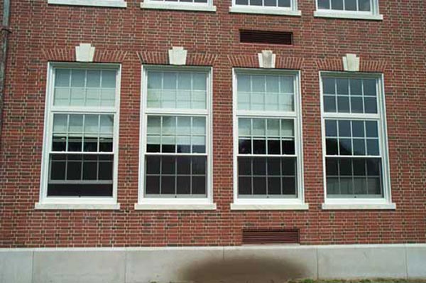 Kennebunk High School Windows After Installation
